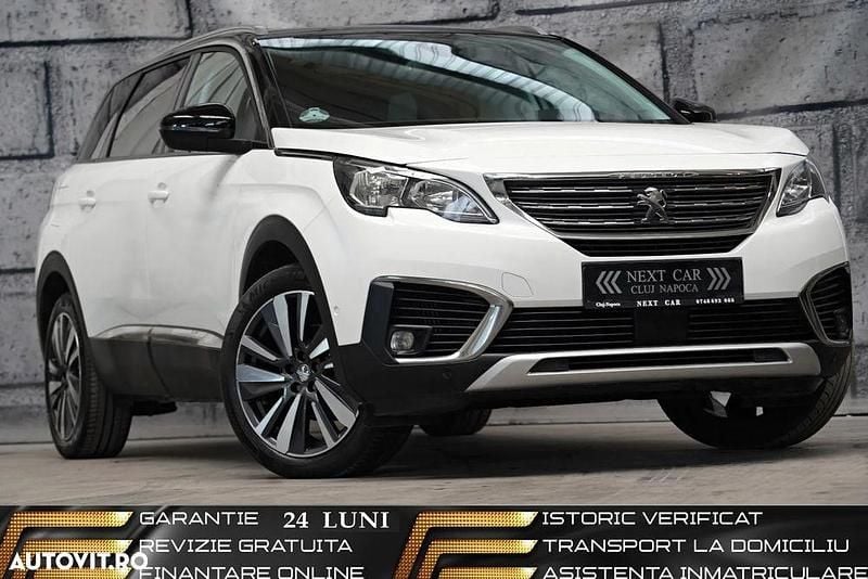 Culoarealb Utilizat 2020 Peugeot 5008 Allure Monovolum | 16.950 EUR (Preț OK) - Imagine 1/4