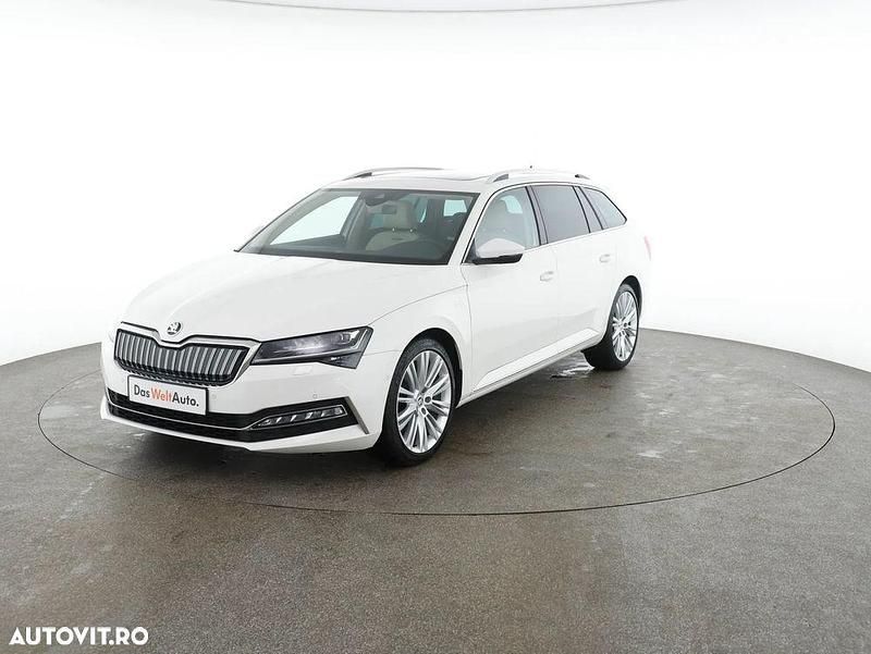 Culoarealb Utilizat 2020 Skoda Superb Style Break | 24.600 EUR - Imagine 1/4