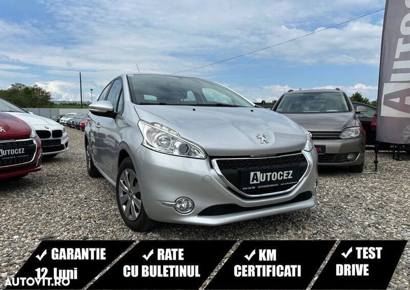Argint Utilizat 2014 Peugeot 208 Active Hatchback | 5.990 EUR (Preț OK) - Imagine 1/4