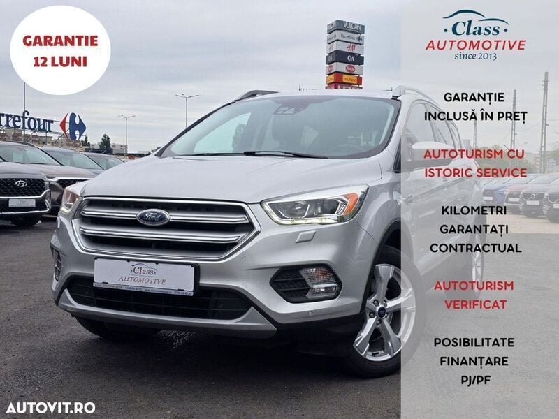 Gri Utilizat 2017 Ford Kuga SUV | 13.750 EUR (Preț OK) - Imagine 1/4