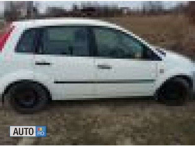 Alb Utilizat 2005 Ford Fiesta Ghia Hatchback | 2.200 EUR (Puțin scump) - Imagine 1/4
