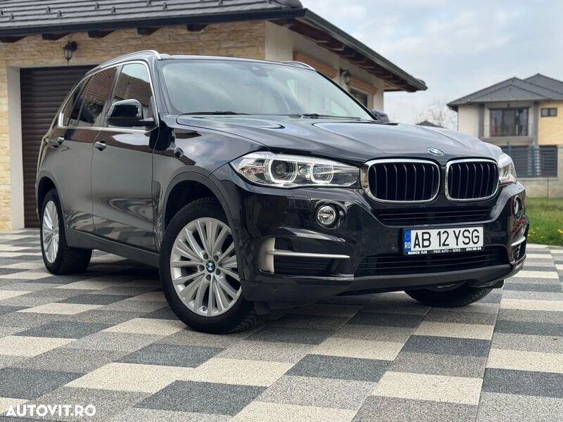 Negru Utilizat 2017 BMW X5 SUV | 18.500 EUR - Imagine 1/4