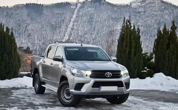 Gri Utilizat 2020 Toyota HiLux Comfort Pickup | 21.800 EUR (Super Preț) - Imagine 1/4