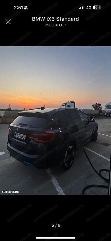 Utilizat 2021 BMW iX3 SUV | 38.500 EUR (Puțin scump) - Imagine 1/4