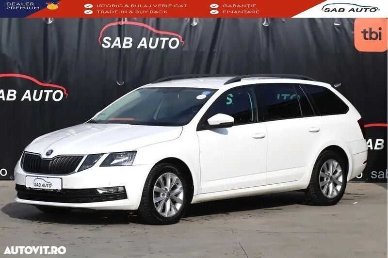 Alb Utilizat 2018 Skoda Octavia Style Break | 10.000 EUR (Super Preț) - Imagine 1/4