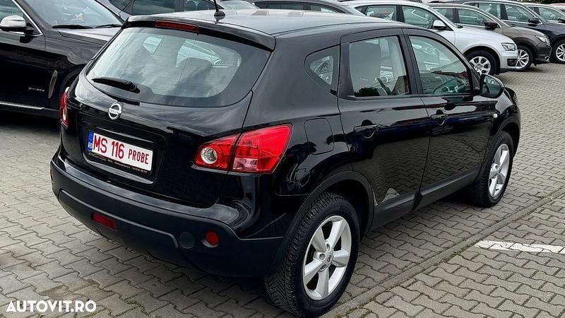 Second-hand Nissan Qashqai 106 CP (77 kW) 2009 Culoarenegru SUV