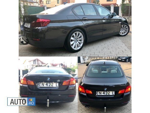Gri Utilizat 2015 BMW 520 Efficient Dynamics Berlinǎ | 17.990 EUR (Super Preț) - Imagine 1/4