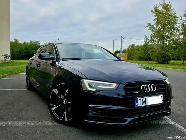Second-hand Audi A5 Sportback S-Line 245 CP (180 kW) 2012 Albastru Hatchback