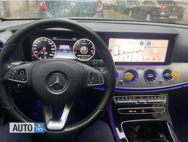 Second-hand Mercedes E220 194 CP (142 kW) 2017 Negru