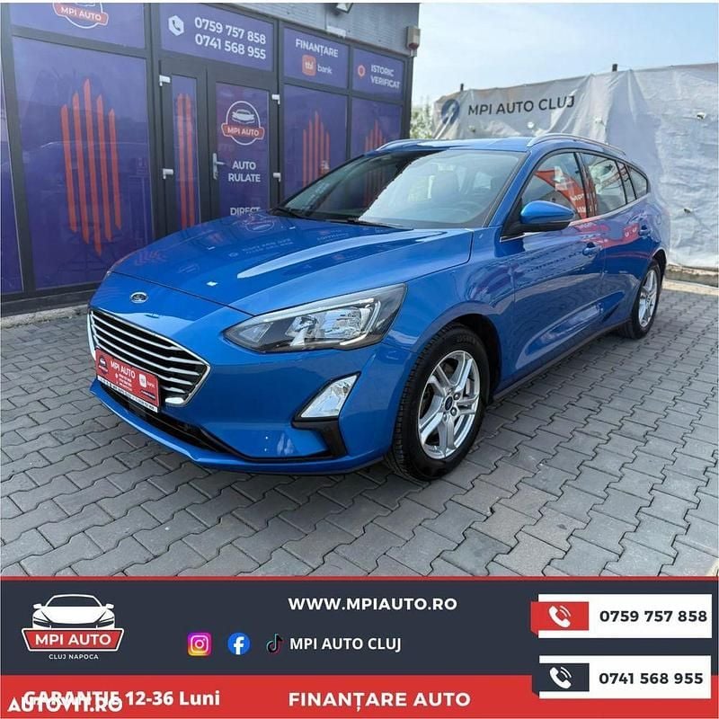 Culoarenegru Utilizat 2022 Ford Focus Cool & Connect Break | 11.700 EUR (Preț OK) - Imagine 1/4