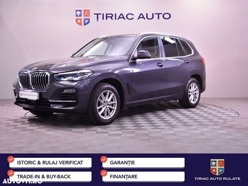 Negru Utilizat 2019 BMW X5 SUV | 35.500 EUR (Preț bun) - Imagine 1/4