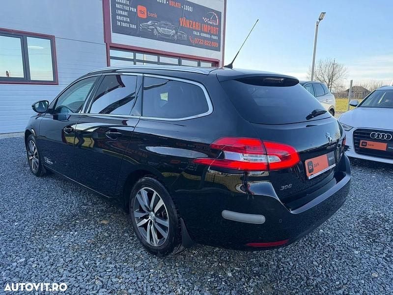Second-hand Peugeot 308 Allure 130 CP (95 kW) 2018 Culoarenegru Break