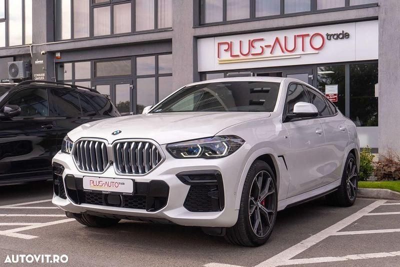Culoarealb Utilizat 2022 BMW X6 M Sport SUV | 65.990 EUR - Imagine 1/4