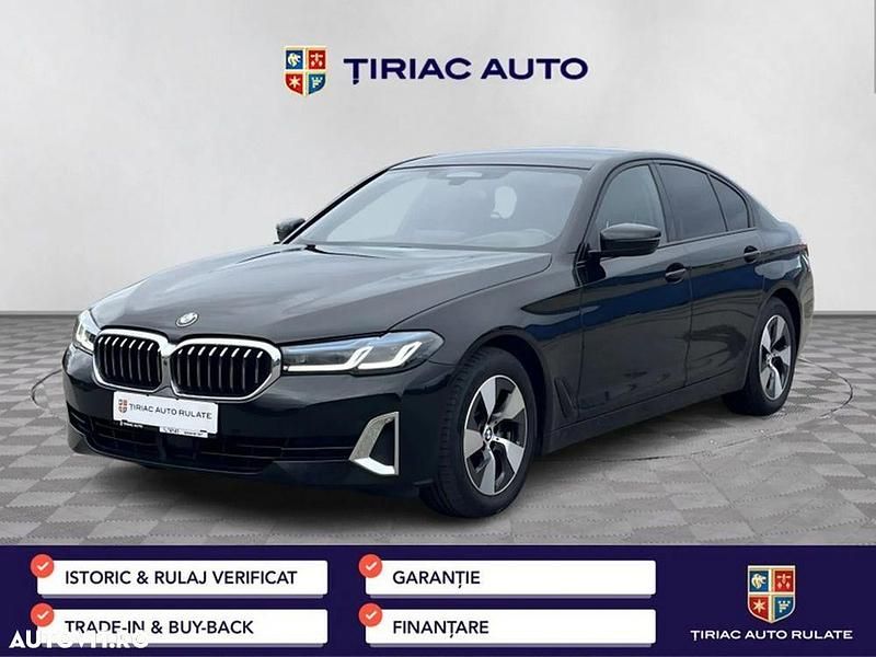 Culoarenegru Utilizat 2020 BMW 520 Berlinǎ | 36.400 EUR - Imagine 1/4