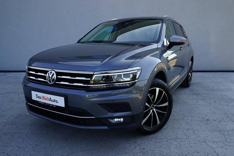 Gri mediumetalicperleffect Utilizat 2021 VW Tiguan Allspace Highline SUV | 23.500 EUR (Preț OK) - Imagine 1/4