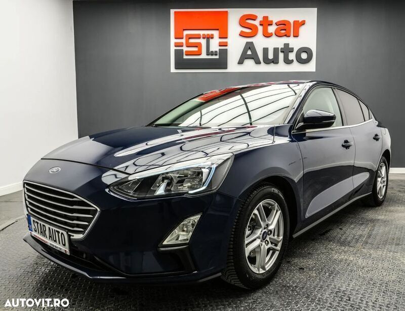 Albastru Utilizat 2021 Ford Focus Business Edition Berlinǎ | 10.158 EUR (Preț OK) - Imagine 1/4
