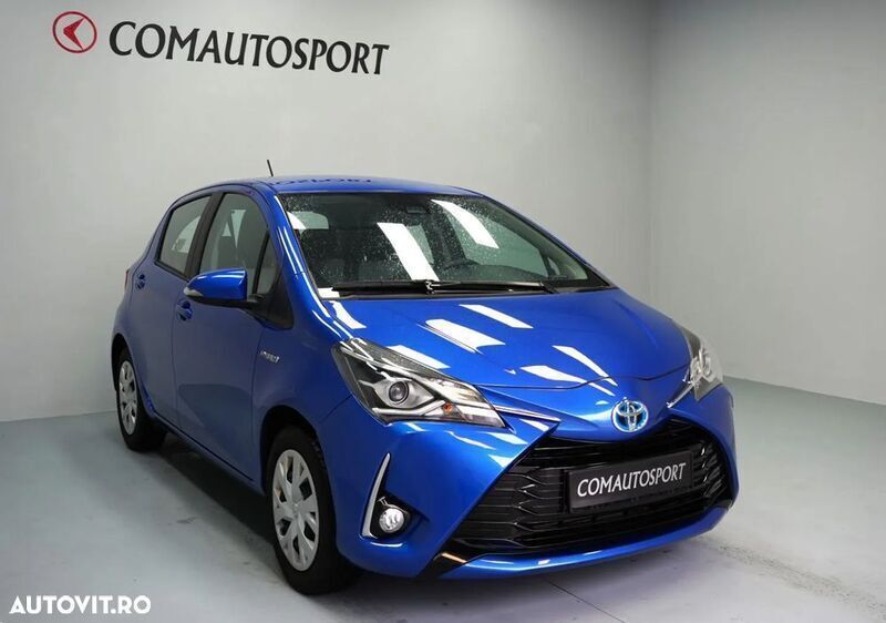 Albastru Utilizat 2019 Toyota Yaris Hybrid Hatchback | 14.883 EUR (Preț OK) - Imagine 1/4