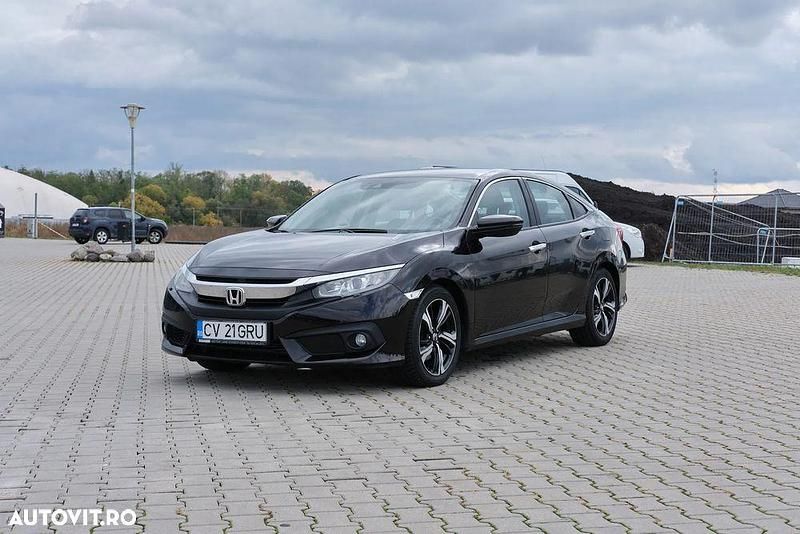 Culoarenegru Utilizat 2017 Honda Civic Prestige Berlinǎ | 14.400 EUR (Preț OK) - Imagine 1/4