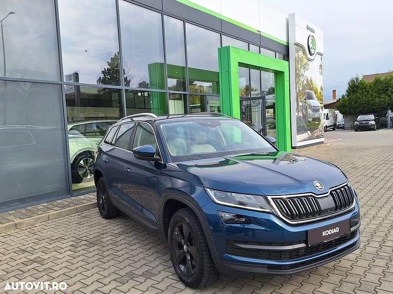 Culoarealbastru Utilizat 2017 Skoda Kodiaq SportLine SUV | 22.950 EUR (Preț OK) - Imagine 1/4
