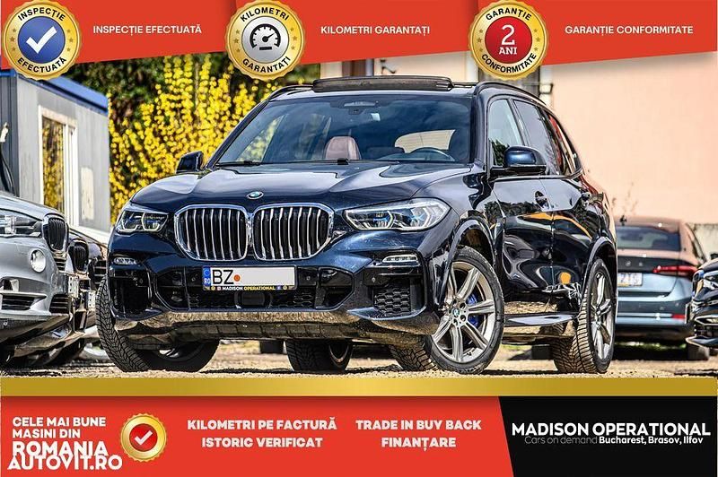 Culoarenegru Utilizat 2019 BMW X5 Comfort Edition SUV | 39.350 EUR (Preț bun) - Imagine 1/4