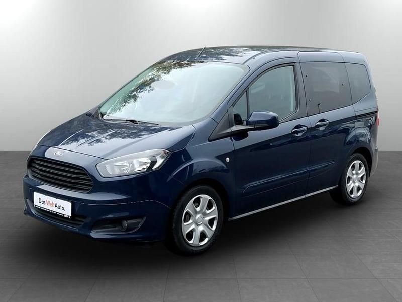Albastru inchis normal Utilizat 2017 Ford Tourneo Courier Trend Monovolum | 19.500 EUR - Imagine 1/4