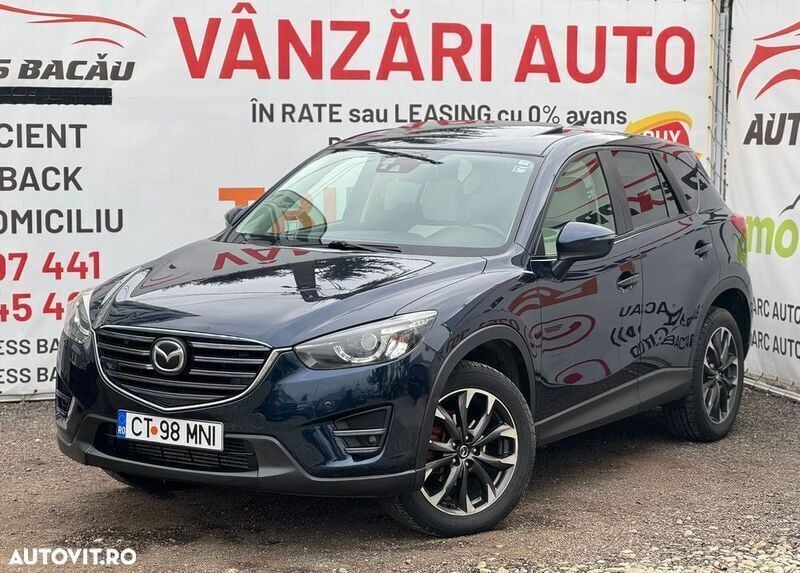 Albastru Utilizat 2016 Mazda CX-5 Sports-Line SUV | 10.990 EUR (Preț OK) - Imagine 1/4