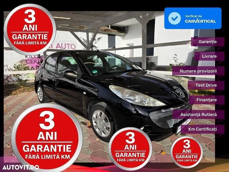 Culoarenegru Utilizat 2011 Peugeot 206+ Hatchback | 4.899 EUR - Imagine 1/4