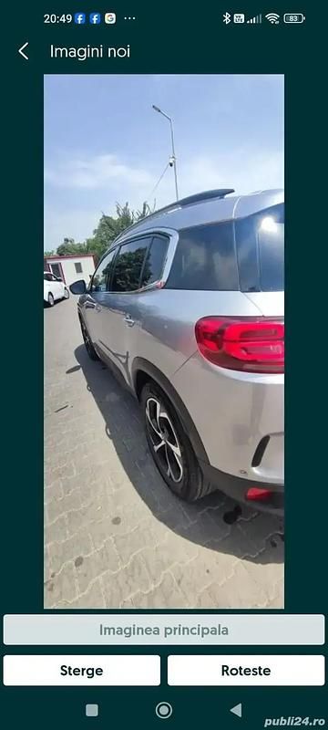 Gri Utilizat 2019 Citroën C5 Aircross SUV | 16.000 EUR (Scump) - Imagine 1/4