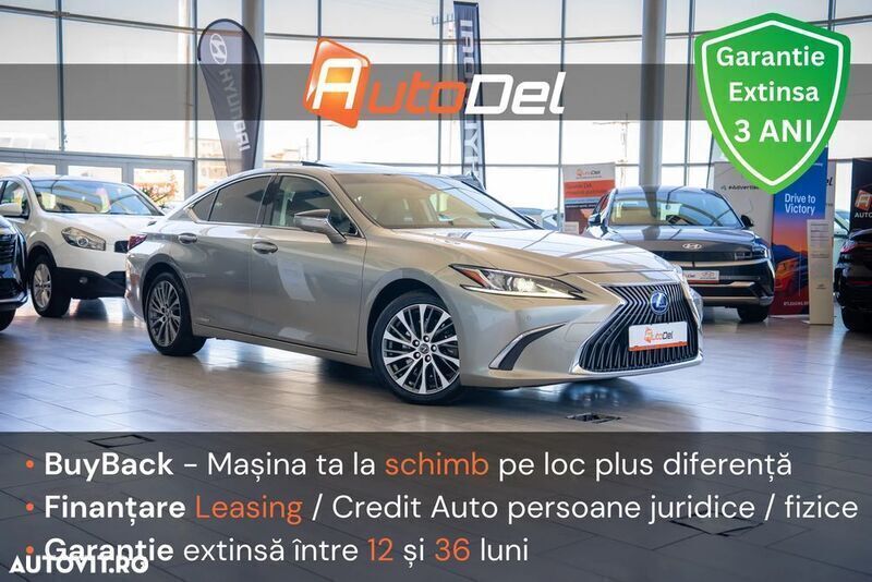 Gri Utilizat 2019 Lexus ES300H Executive Line Berlinǎ | 29.995 EUR - Imagine 1/4