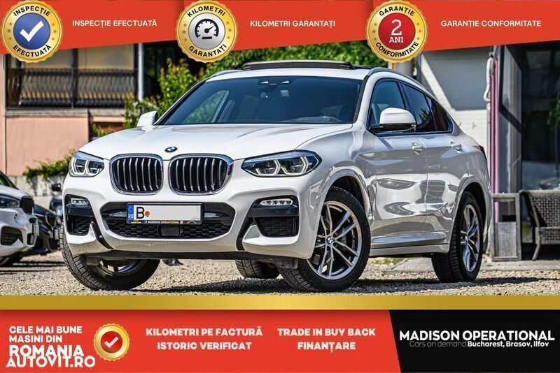 Alb Utilizat 2018 BMW X4 M Sport SUV | 33.950 EUR (Preț OK) - Imagine 1/4