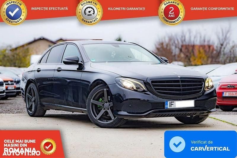 Second-hand Mercedes E200 Avantgarde 150 CP (110 kW) 2018 Culoarenegru Berlinǎ