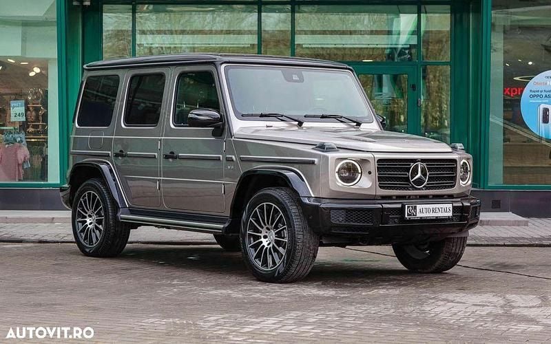 Culoareargint Utilizat 2021 Mercedes G500 AMG line SUV | 117.370 EUR - Imagine 1/4