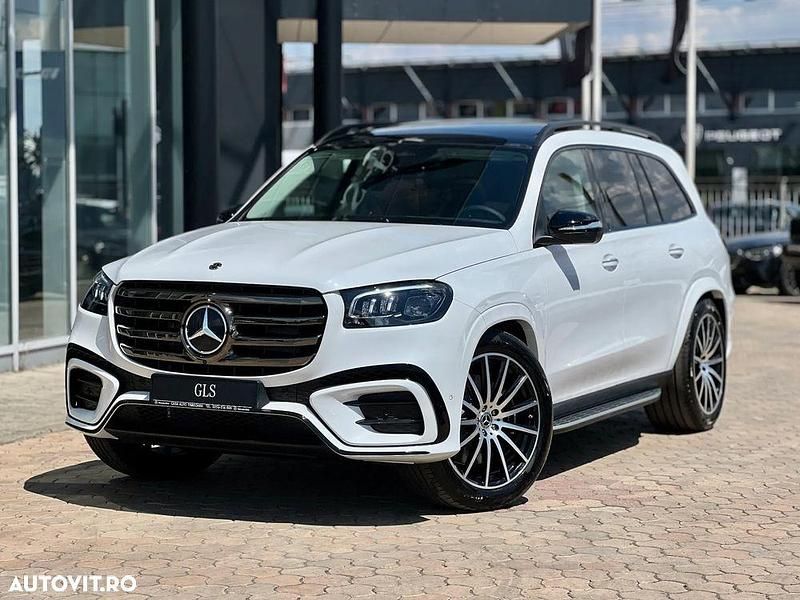 Alb Nouă 2025 Mercedes GLS450 SUV | 125.828 EUR (Preț OK) - Imagine 1/4