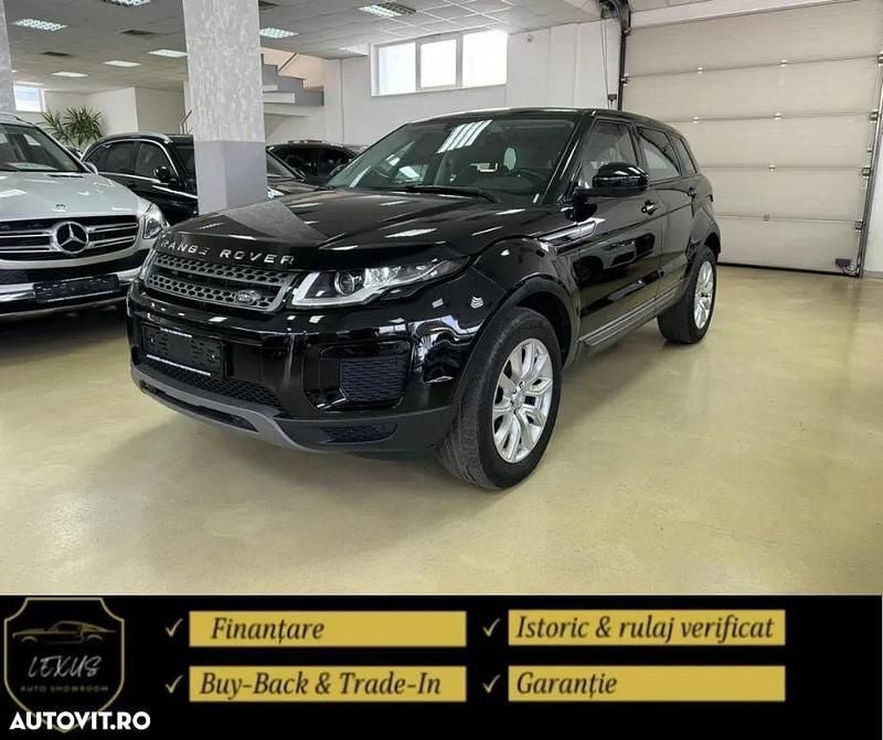 Culoarenegru Utilizat 2018 Land Rover Range Rover evoque SE SUV | 19.318 EUR (Preț OK) - Imagine 1/4