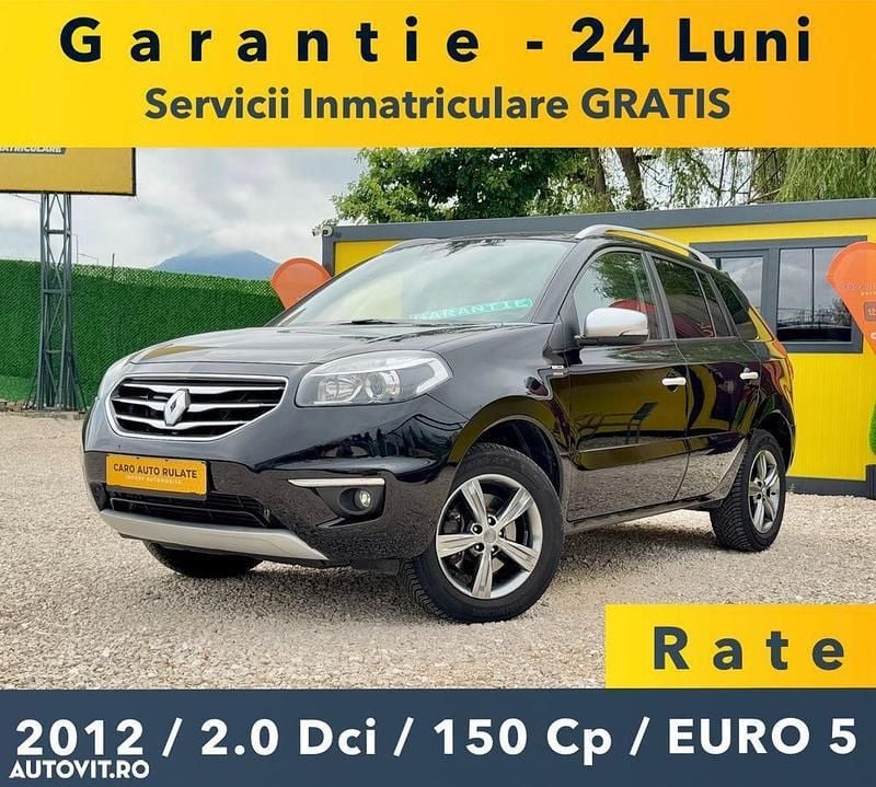 Negru Utilizat 2012 Renault Koleos SUV | 7.390 EUR (Preț OK) - Imagine 1/4