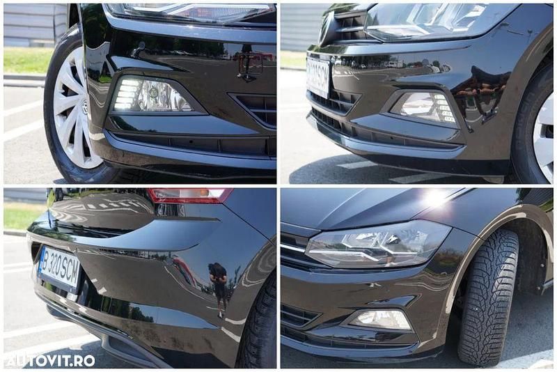 Second-hand VW Polo Comfortline 95 CP (69 kW) 2018 Culoarenegru Hatchback