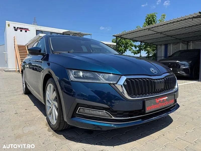 Second-hand Skoda Octavia Style 149 CP (109 kW) 2021 Albastru Break