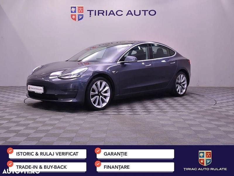 Gri Utilizat 2019 Tesla Model 3 Long Range Berlinǎ | 23.500 EUR (Preț bun) - Imagine 1/4