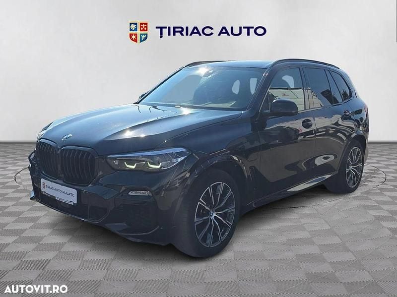 Negru Utilizat 2021 BMW X5 SUV | 47.990 EUR (Super Preț) - Imagine 1/4