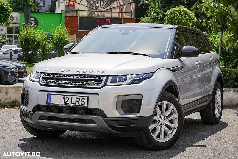Argint Utilizat 2016 Land Rover Range Rover evoque SE Dynamic SUV | 18.490 EUR (Preț OK) - Imagine 1/4