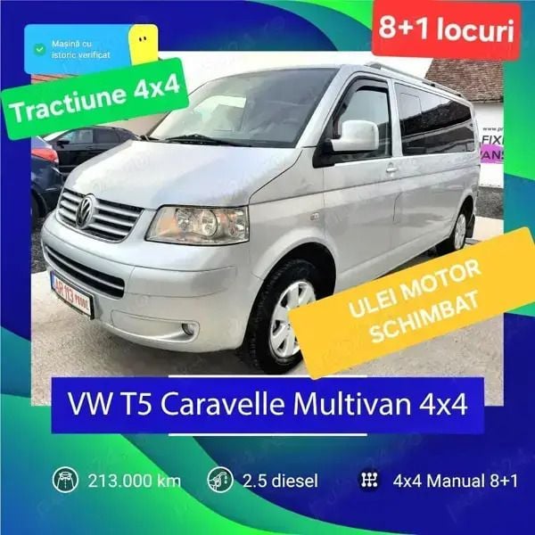 Utilizat 2008 VW T5 Van | 13.899 EUR - Imagine 1/4