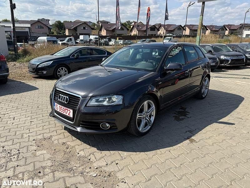 Culoarenegru Utilizat 2012 Audi A3 Sportback S-Line Berlinǎ | 6.400 EUR - Imagine 1/4