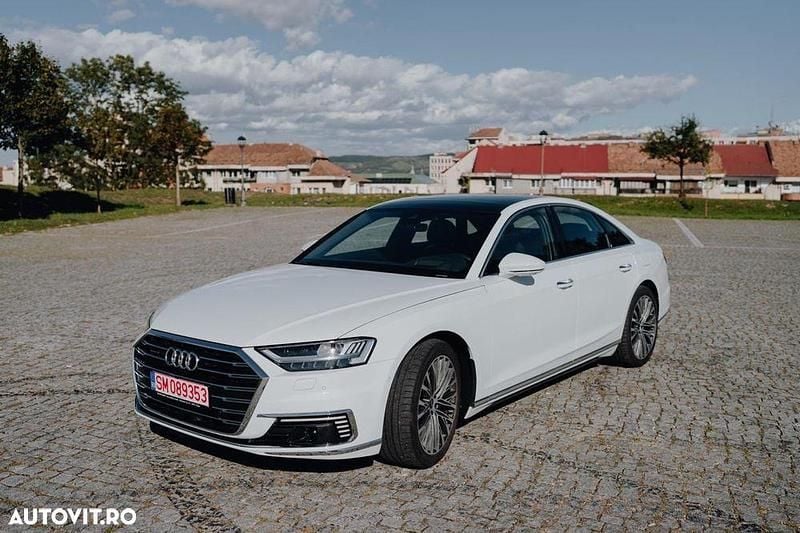 Culoarealb Utilizat 2021 Audi A8 Berlinǎ | 47.900 EUR (Super Preț) - Imagine 1/4