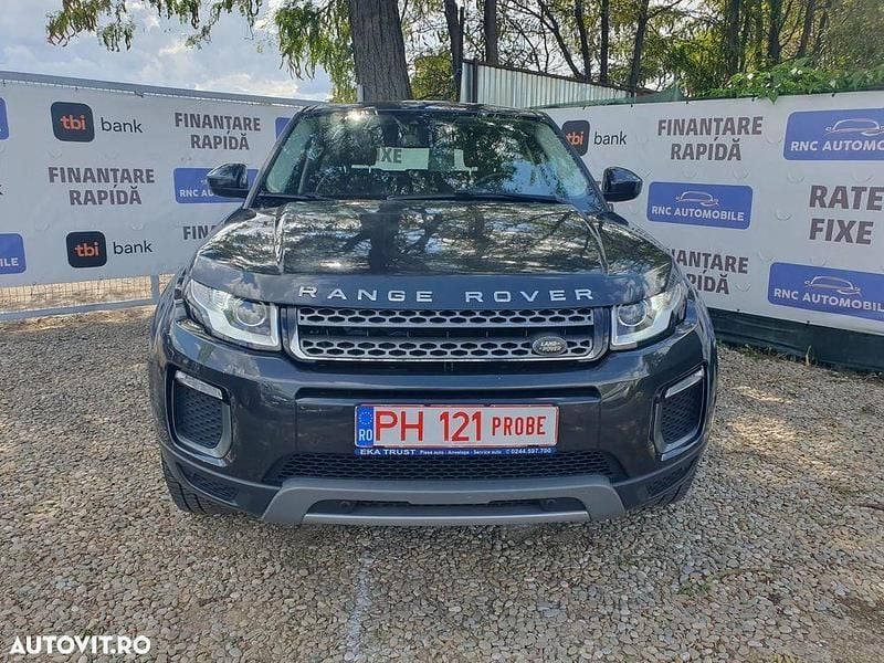 Negru Utilizat 2017 Land Rover Range Rover evoque R-Dynamic SUV | 14.990 EUR (Super Preț) - Imagine 1/4