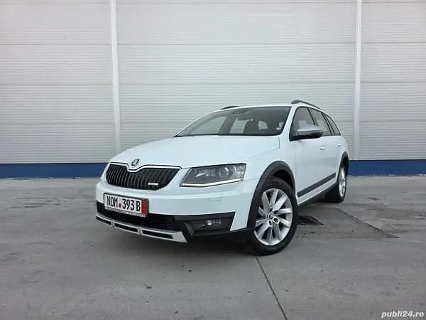 Alb Utilizat 2016 Skoda Octavia Scout Break | 9.500 EUR - Imagine 1/4