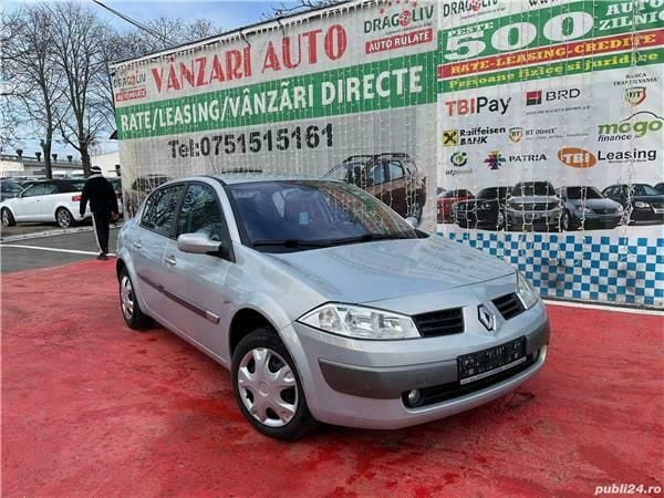 Argintiu Utilizat 2004 Renault Mégane II Berlinǎ | 2.199 EUR - Imagine 1/4