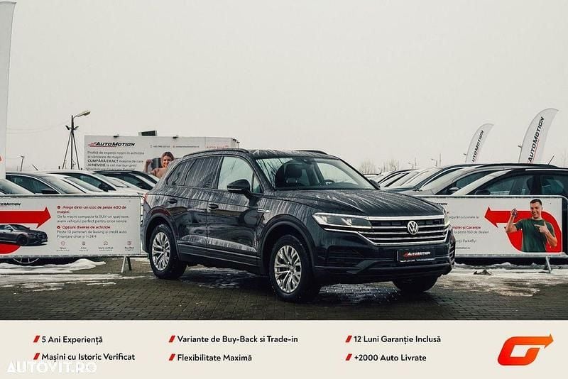 Second-hand VW Touareg 231 CP (169 kW) 2018 Culoarealbastru SUV