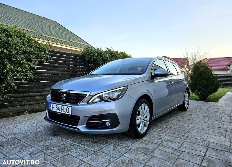 Gri Utilizat 2018 Peugeot 308 Active Break | 9.299 EUR (Preț OK) - Imagine 1/4