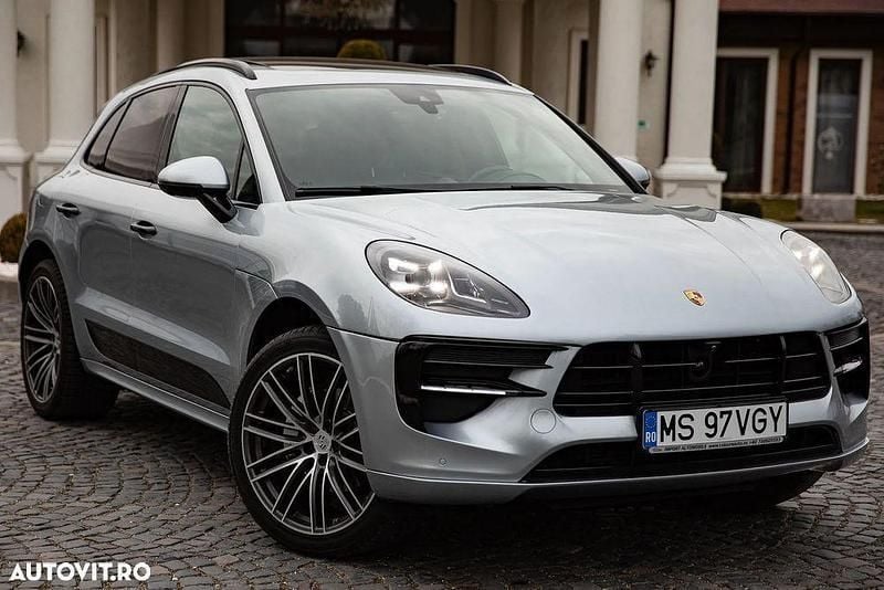 Gri Utilizat 2019 Porsche Macan SUV | 38.590 EUR (Preț bun) - Imagine 1/4