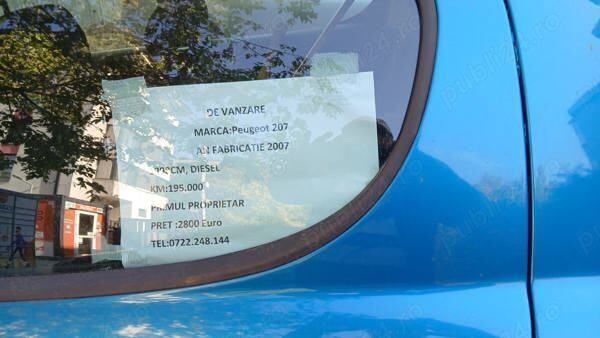 Second-hand Peugeot 207 50 CP (36 kW) 2007 Berlinǎ
